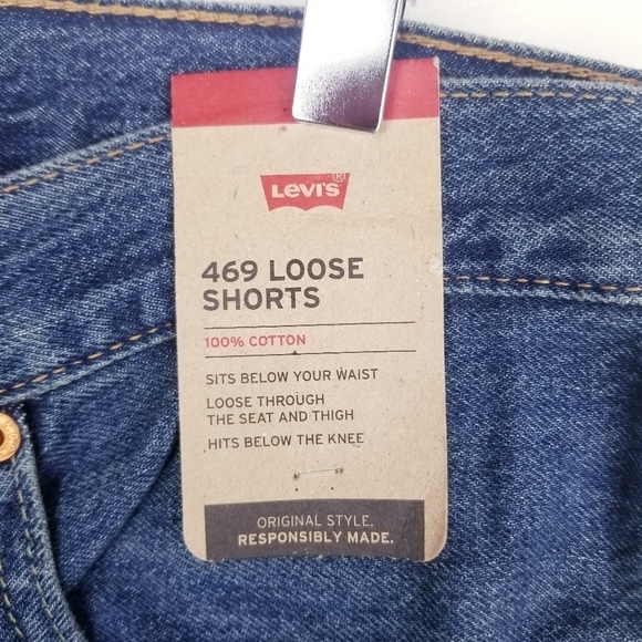 Levi's Men's 469 Loose Jean Shorts NWT - Picture 3 of 10